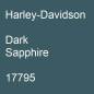 Preview: Harley-Davidson, Dark Sapphire, 17795.